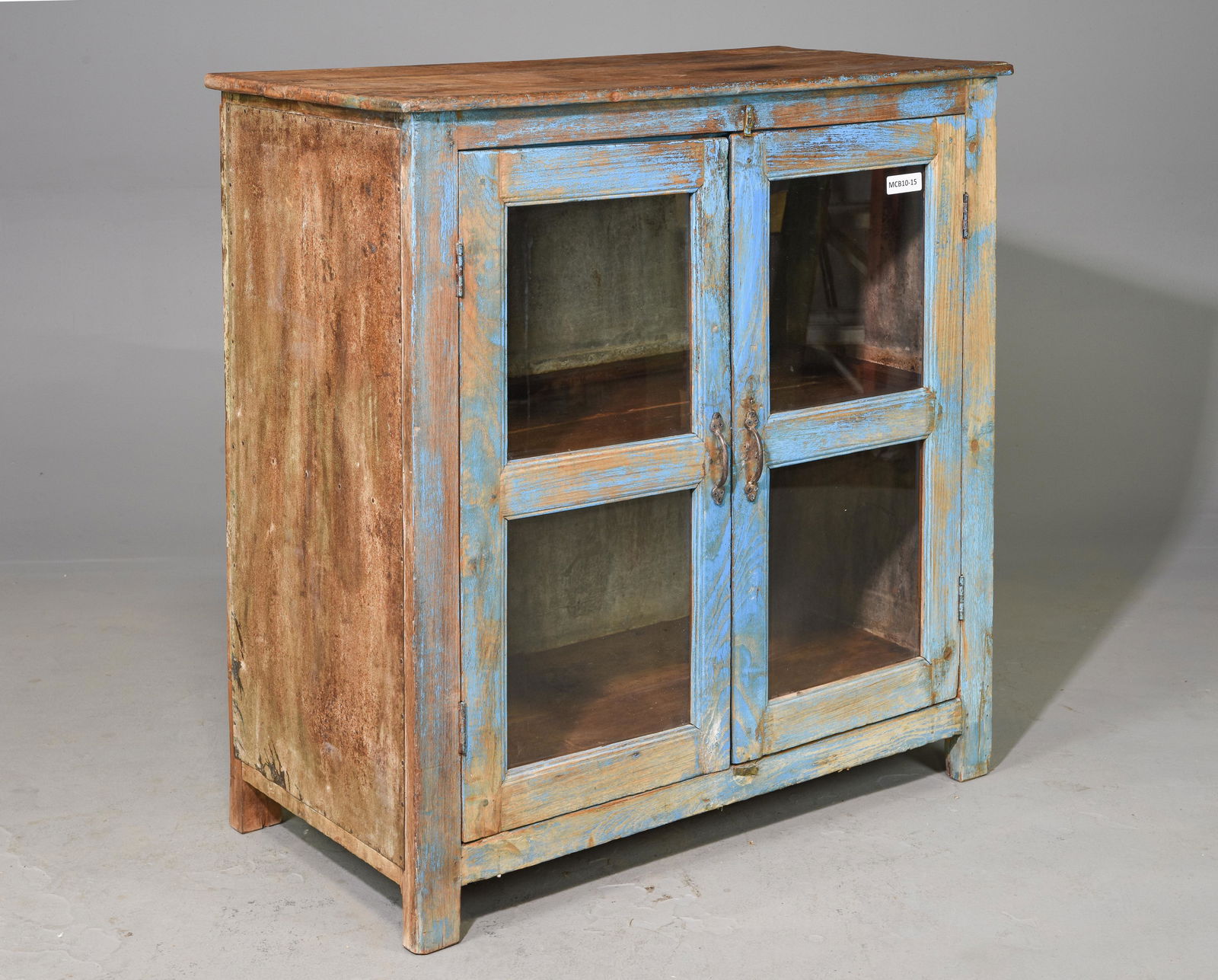 Painted 2 Door Country Store / Kitchen Auction