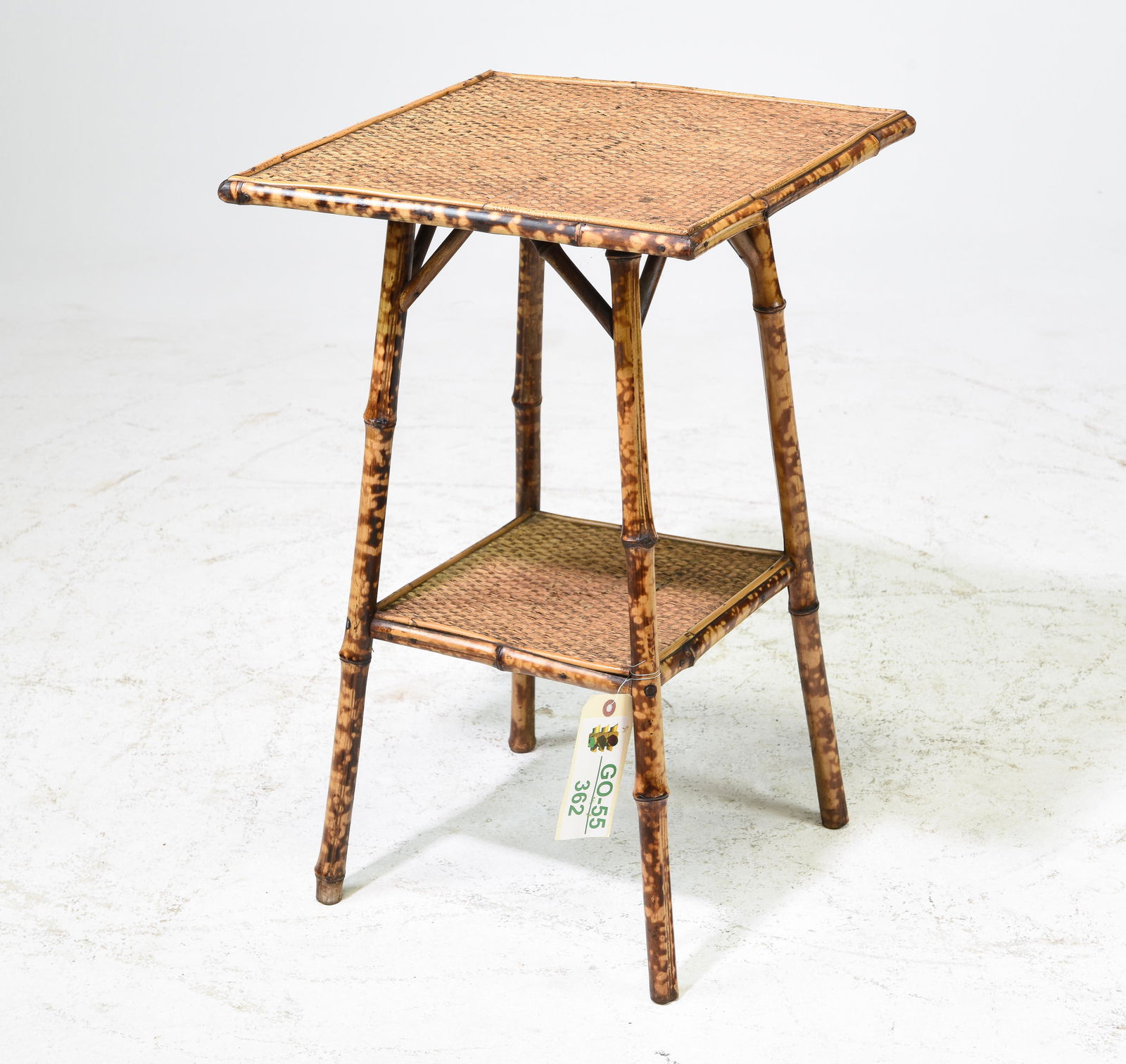 Bamboo 2 Tier Occasional Table (1 of 3)
