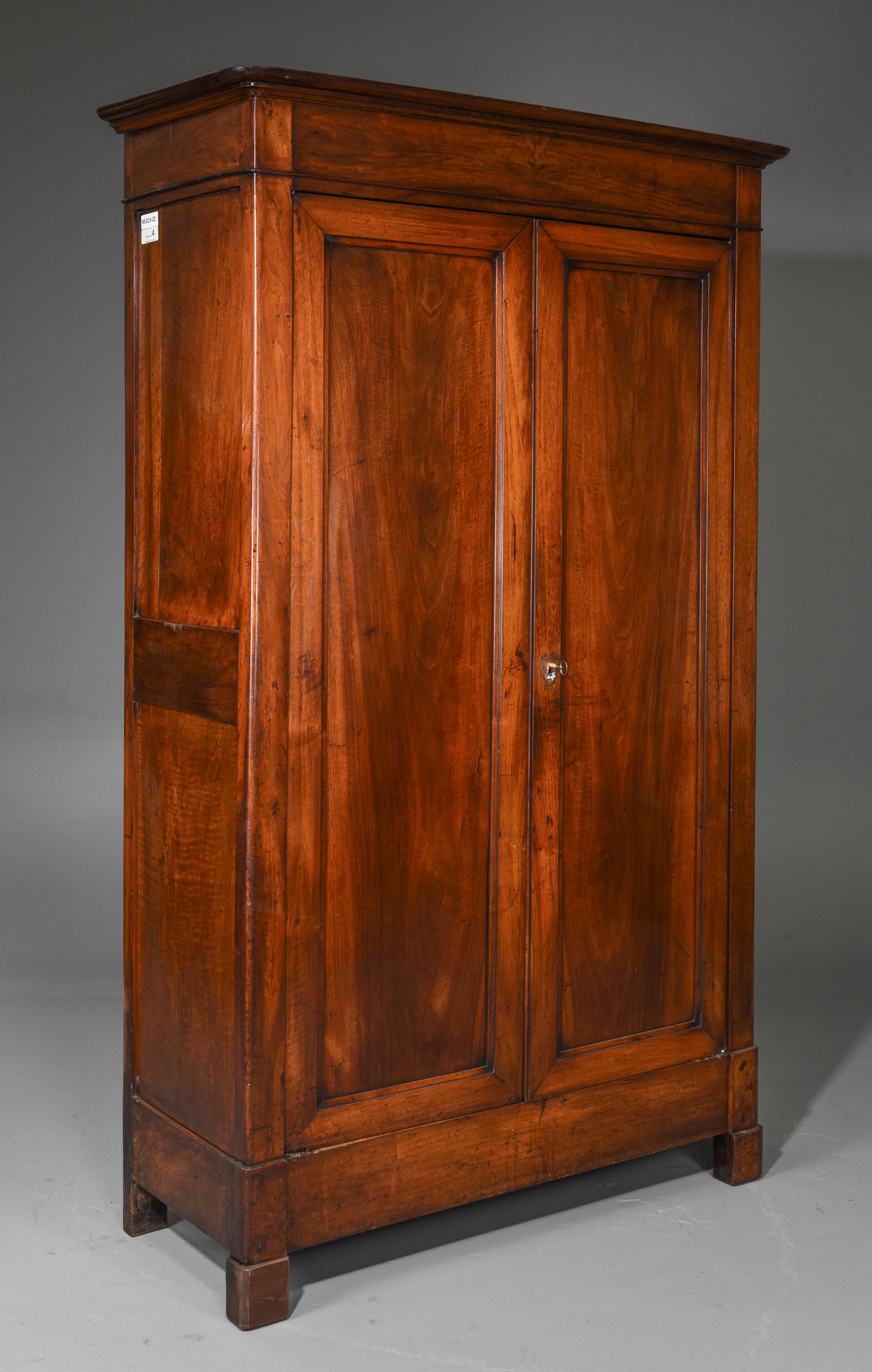 Louis Philippe Style Mahogany Double Door Robe (1 of 6)