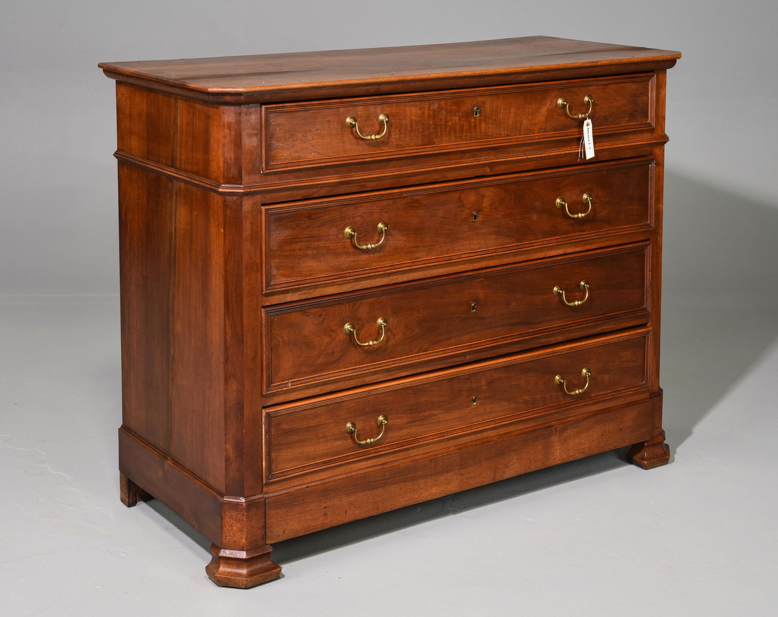 Louis Philippe Style Walnut Chest / Commode (1 of 4)