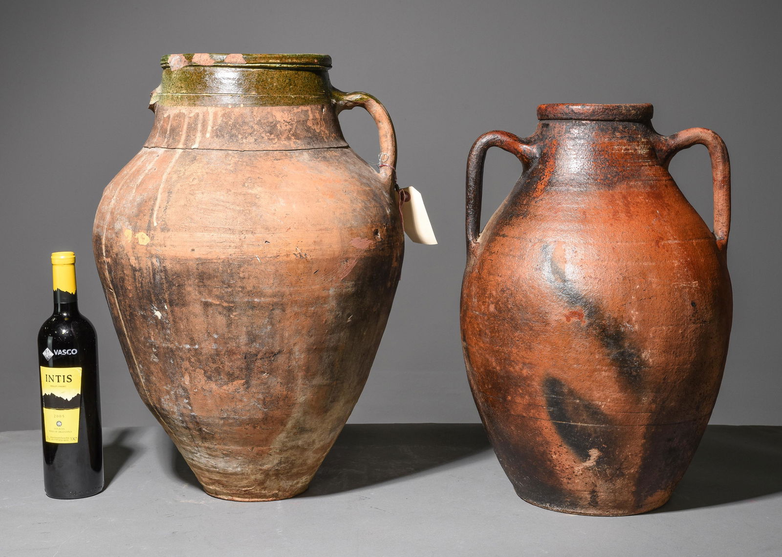 2 Large Terracotta Crocks / Jars (1 of 5)