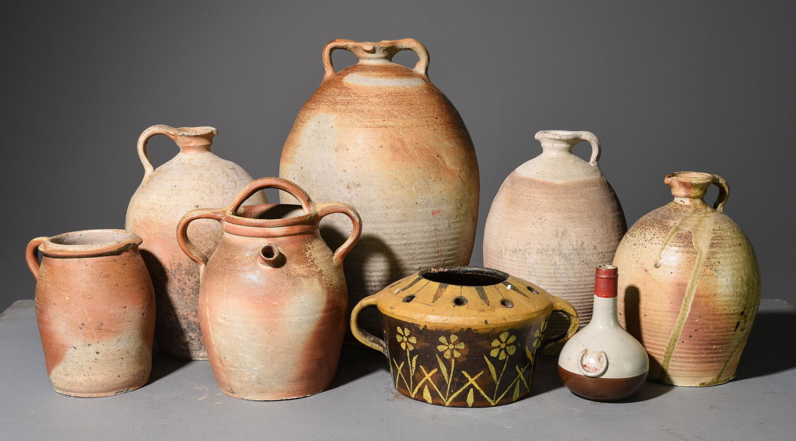 8 Assorted Terracotta Crocks / Jugs (1 of 6)