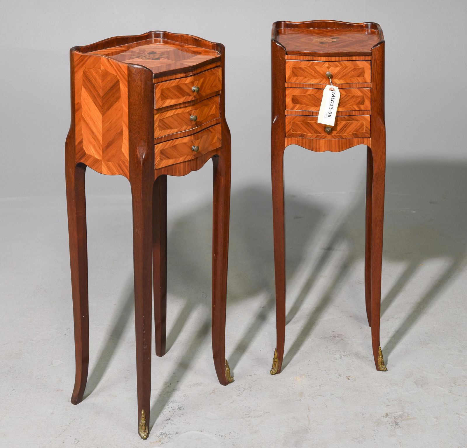 2 Louis XV Style Petite Nightstands / Chests (1 of 4)