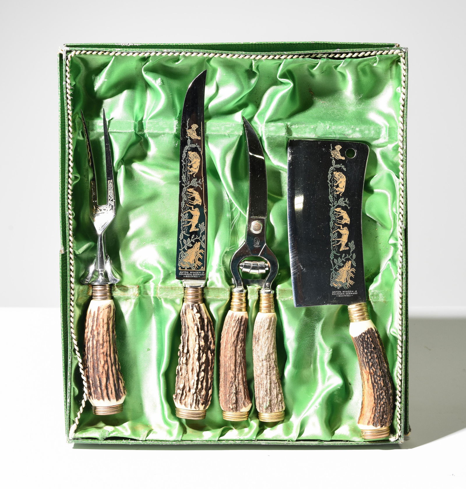 Anton Wingen Jr. Solingen Germany Carver Set (1 of 5)