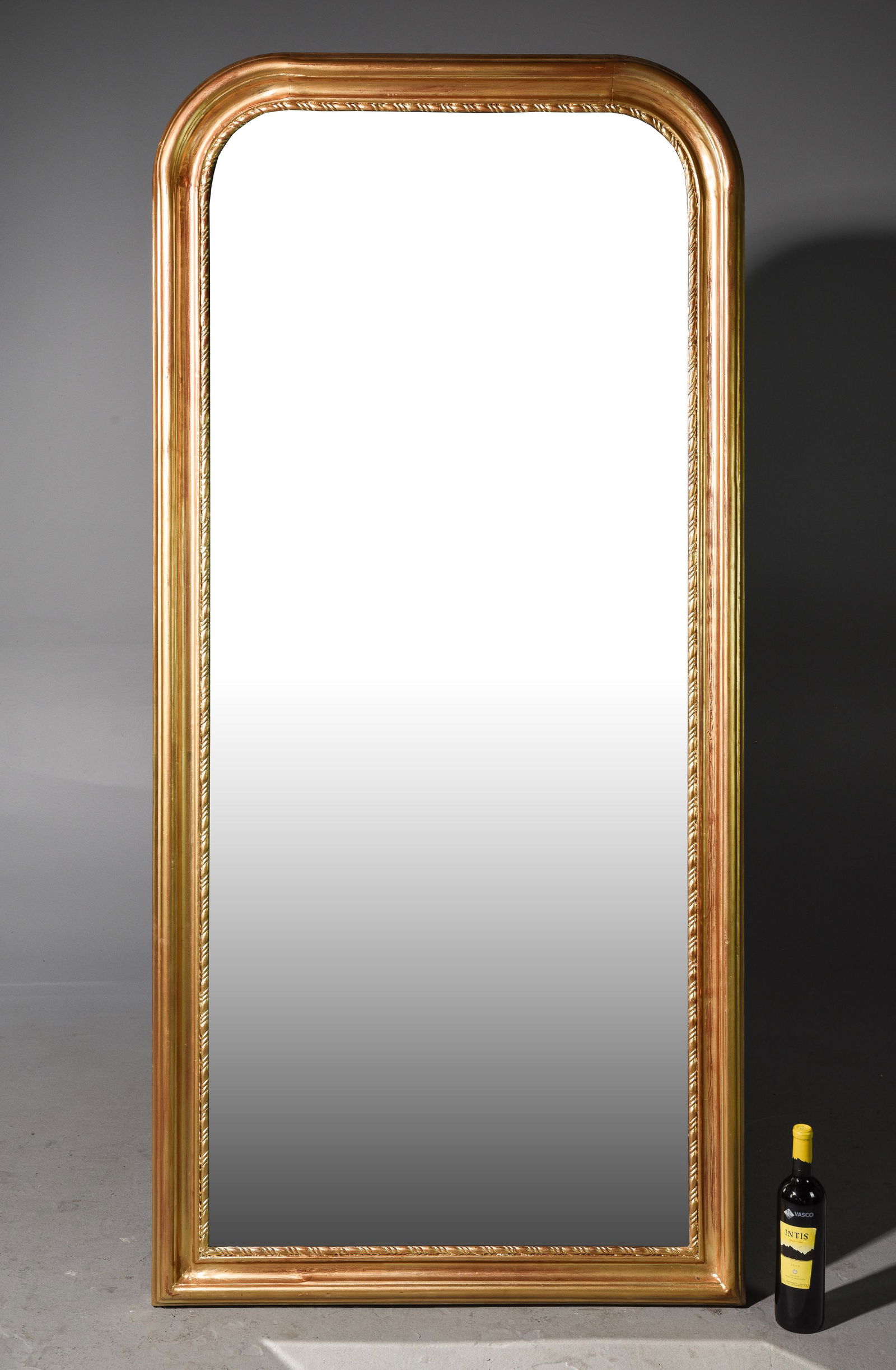 Louis Philippe Style Gold Framed Mirror (1 of 4)