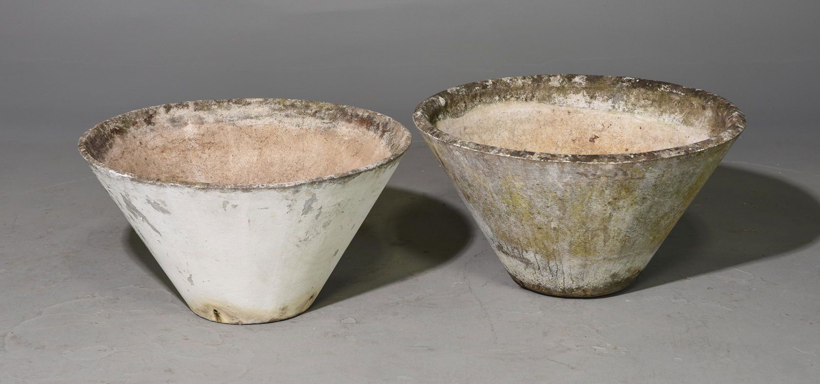 Willy Guhl (1915-2004) - 2 "Cone" Planters (1 of 3)