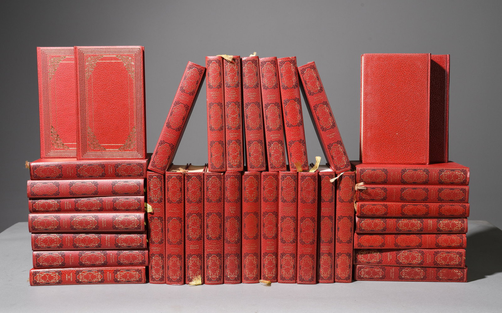 36 Dennis Wheatley Red Bound English Novels (1 of 5)