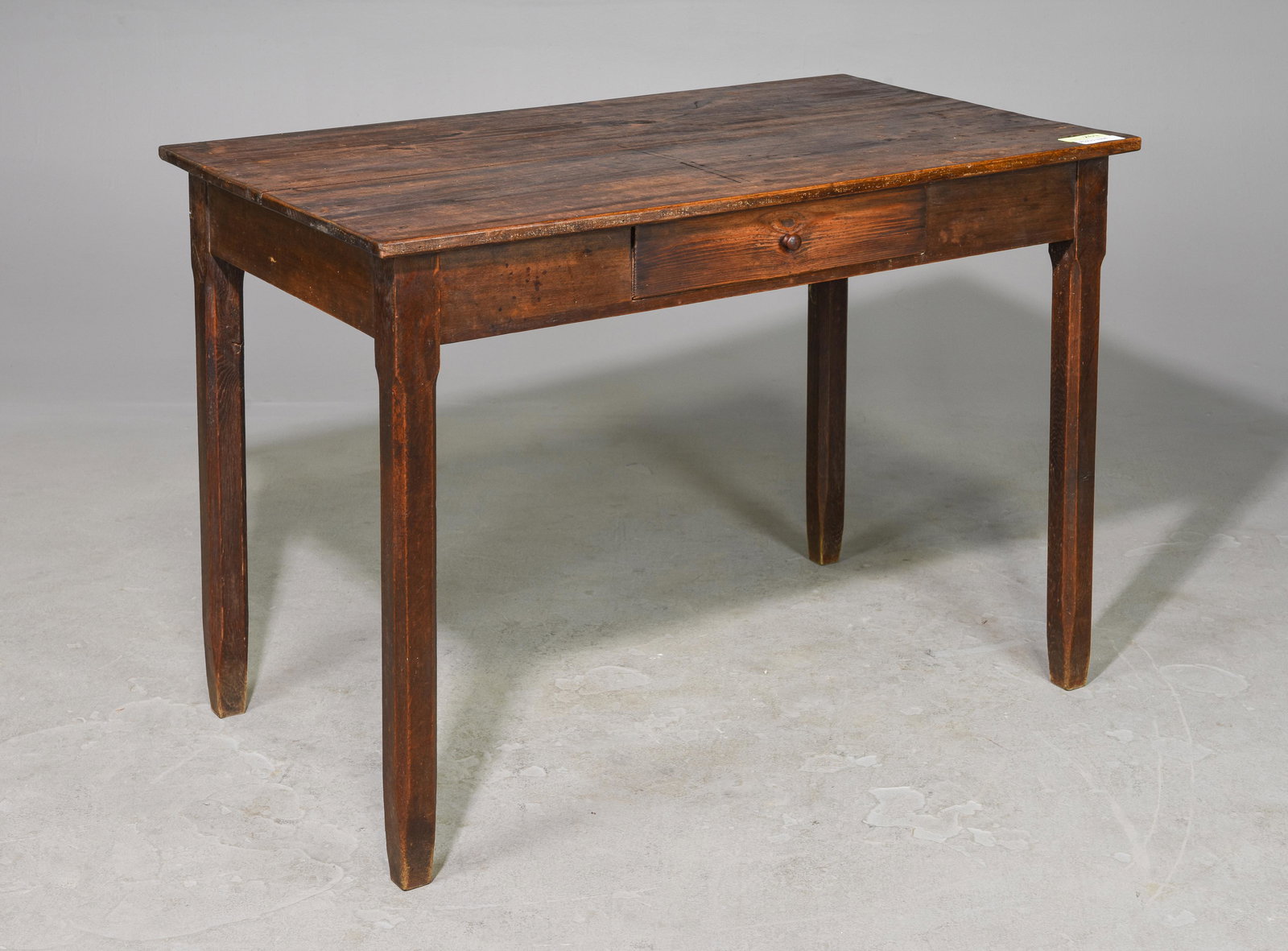 French Rustic Single Drawer Table (1 of 5)