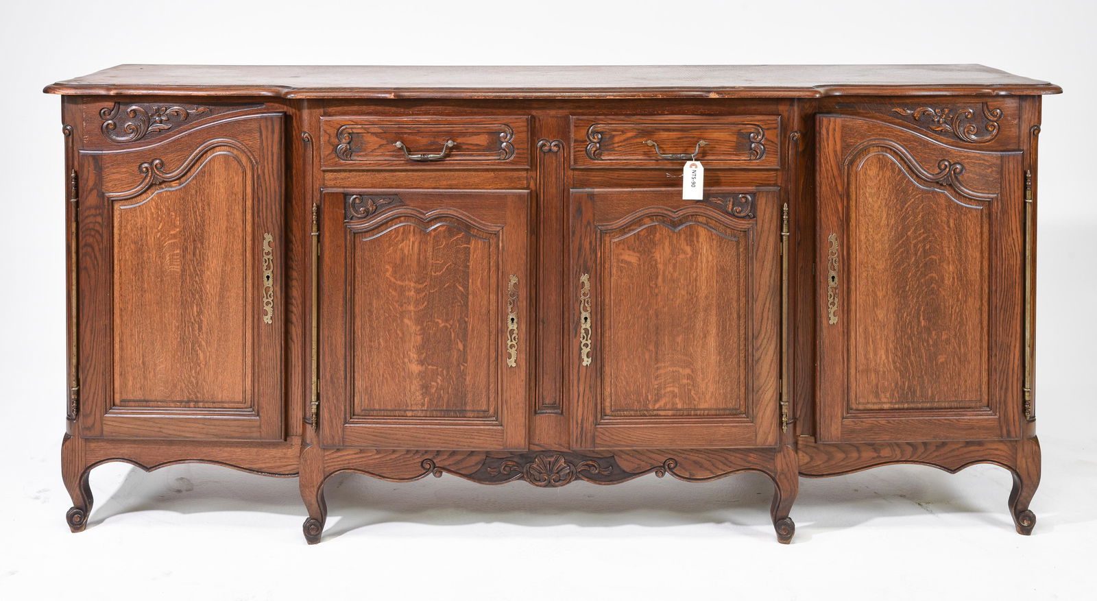 Louis XV Style Oak Sideboard / Enfilade #2 (1 of 9)