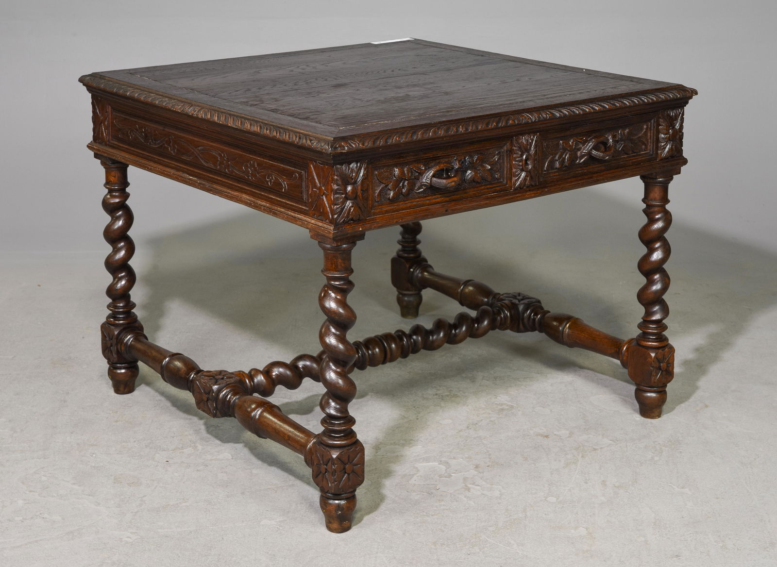 Louis XIII Style Barley Twist Table c.1890's (1 of 5)