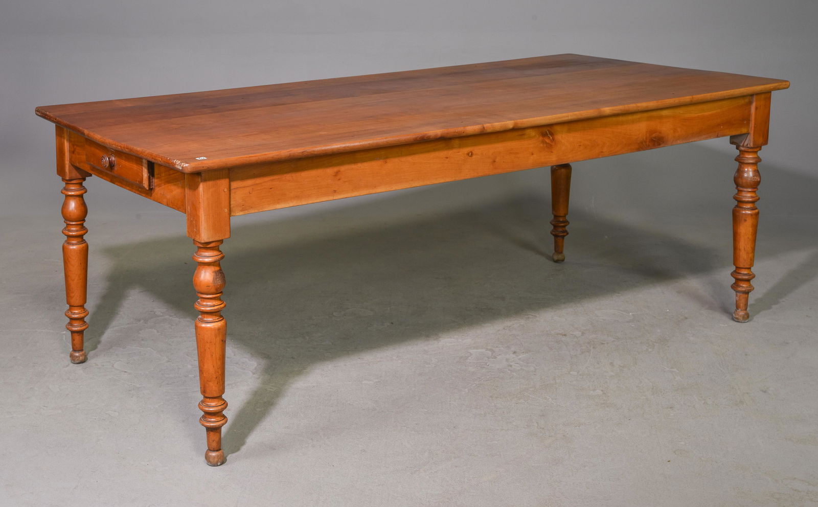 Louis Philippe Style Cherry Farmhouse Table (1 of 4)
