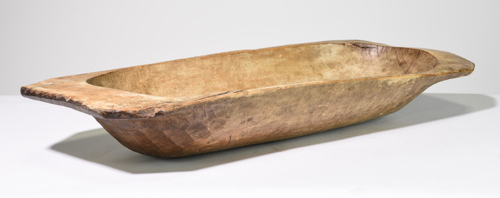 European Large Waxed Dough Bowl #1 (1 of 4)