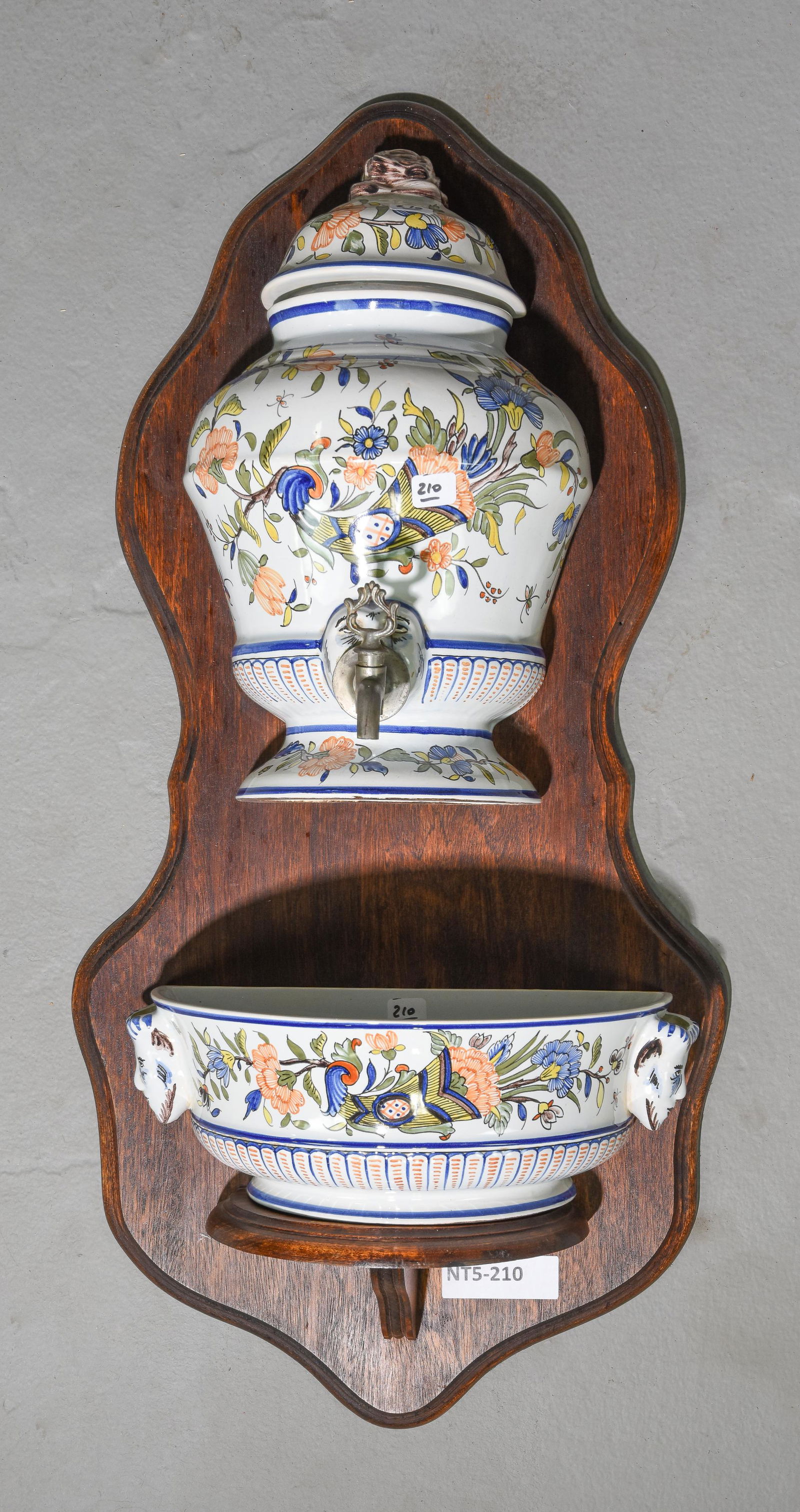 French Hand Painted Lavabo / Water Font (1 of 5)