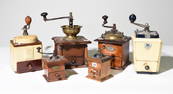 6 Assorted Coffee Grinders