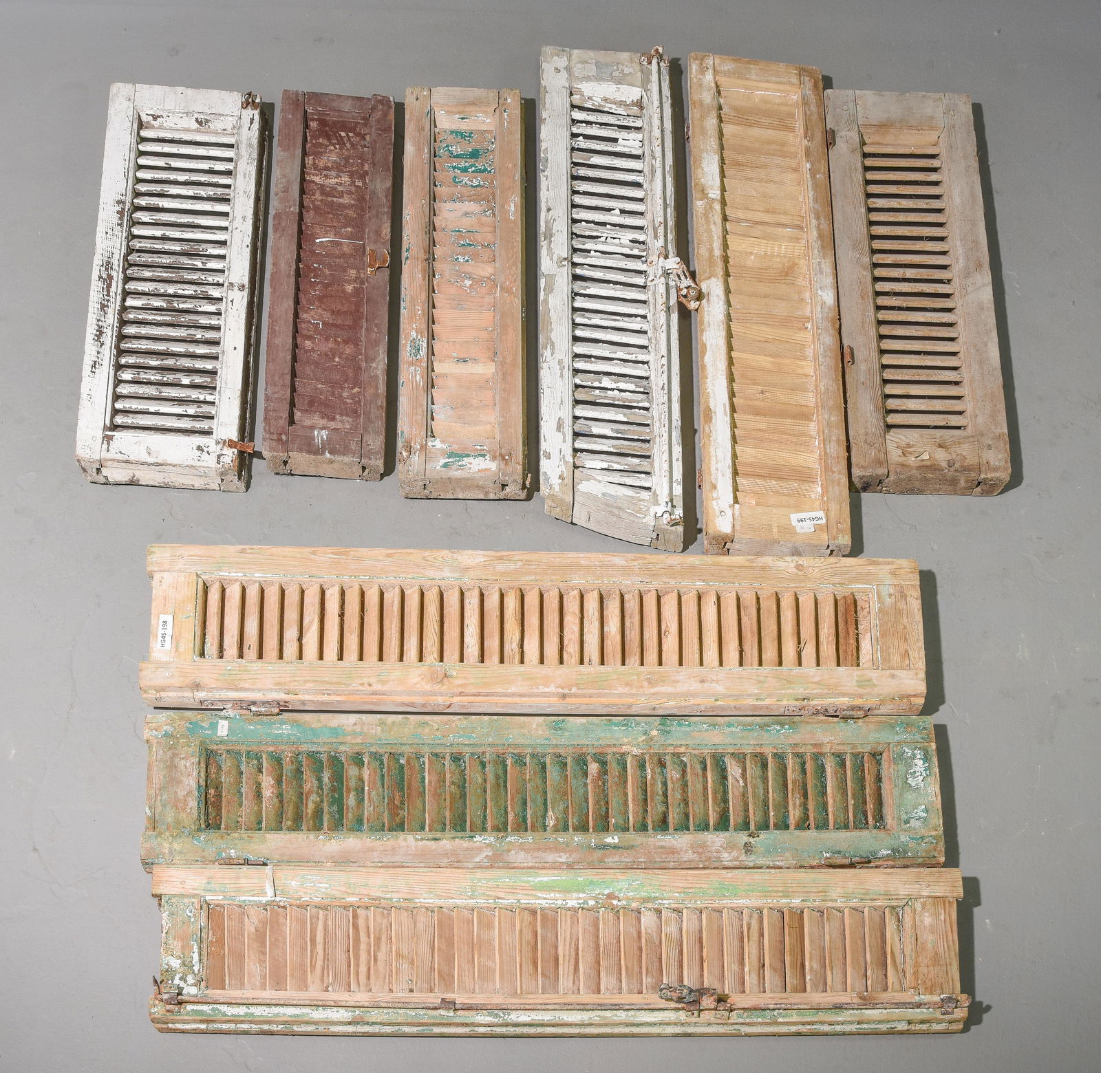 9 Assorted Vintage Shutters (1 of 4)