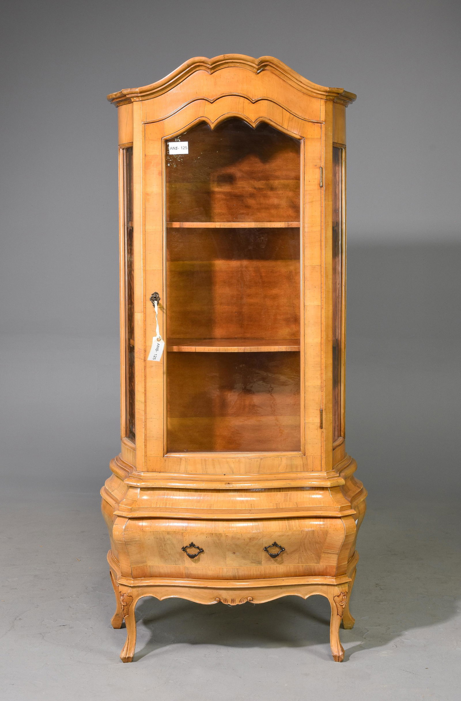 Danish Walnut Display Cabinet (1 of 3)