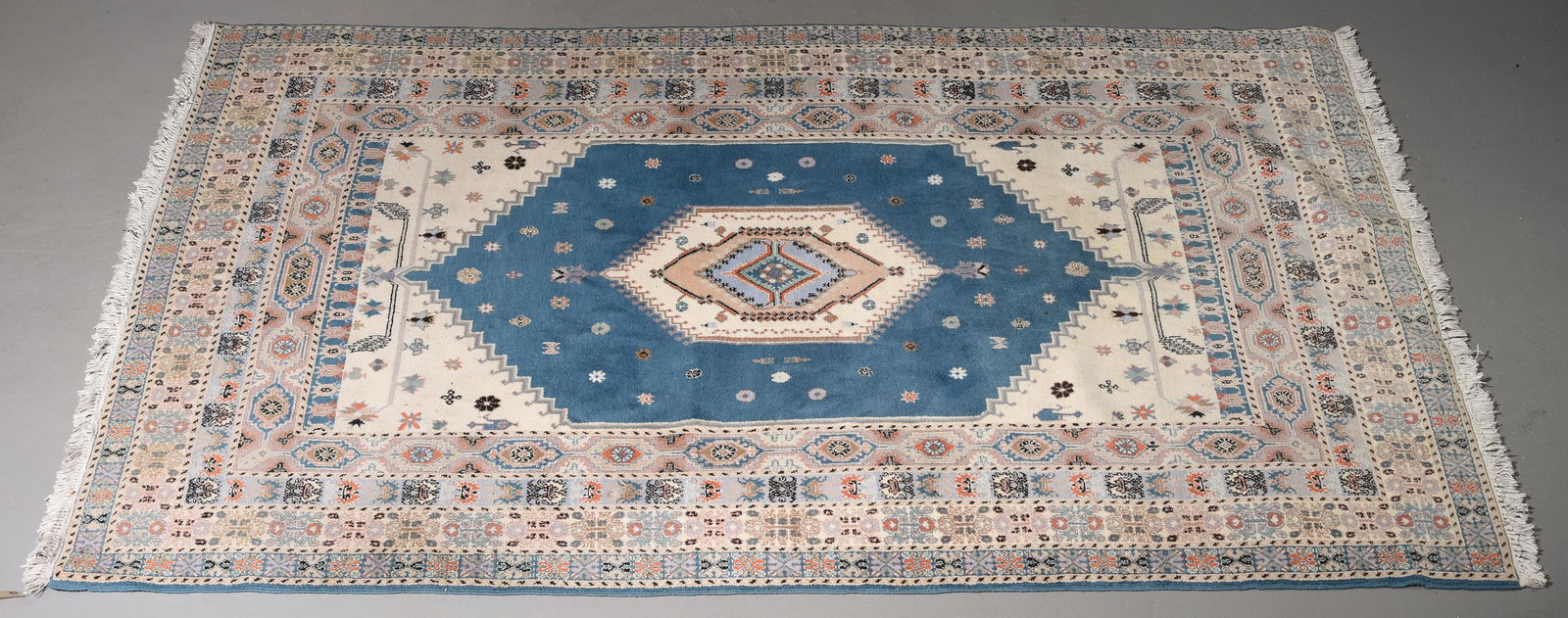 Hand Knotted Rug from European Estate - 9'9 x 6'5 (1 of 3)