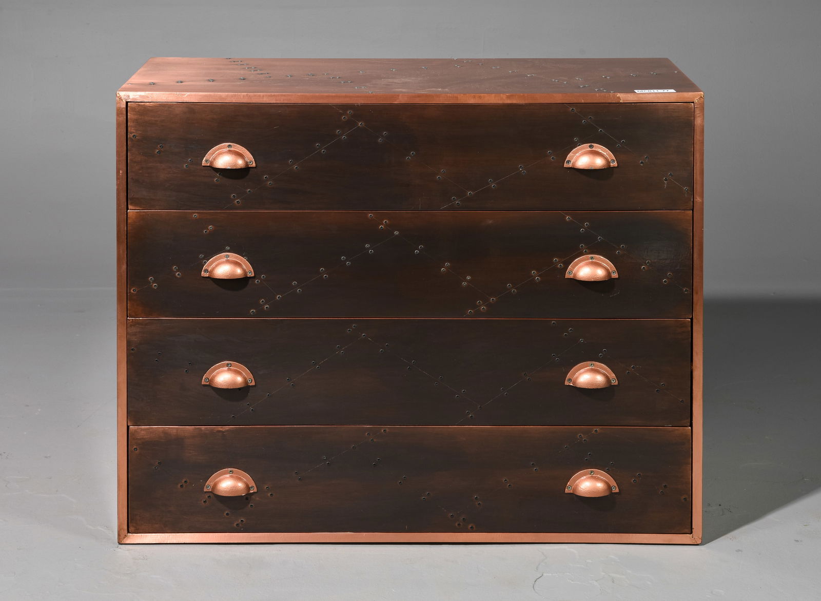 Aviator / Spitfire Style Chest in Copper Finish #1 (1 of 5)