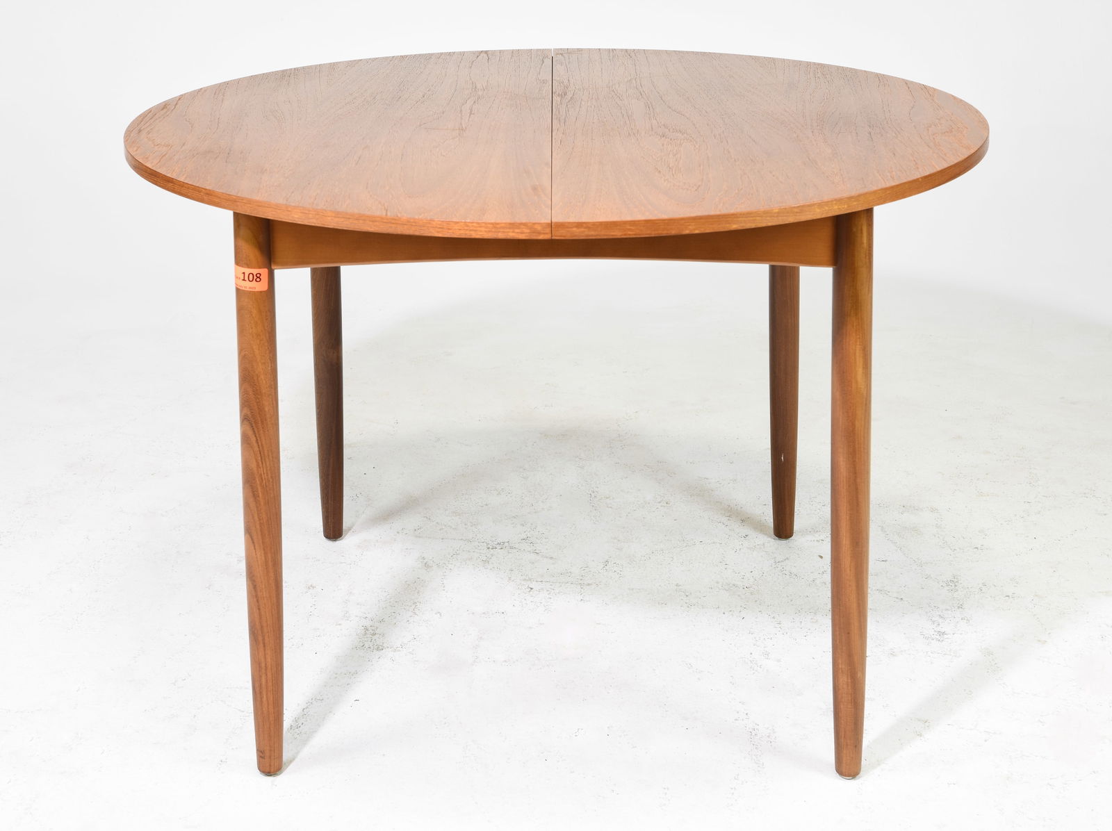 Round Mid Century Modern Dining Table (1 of 3)