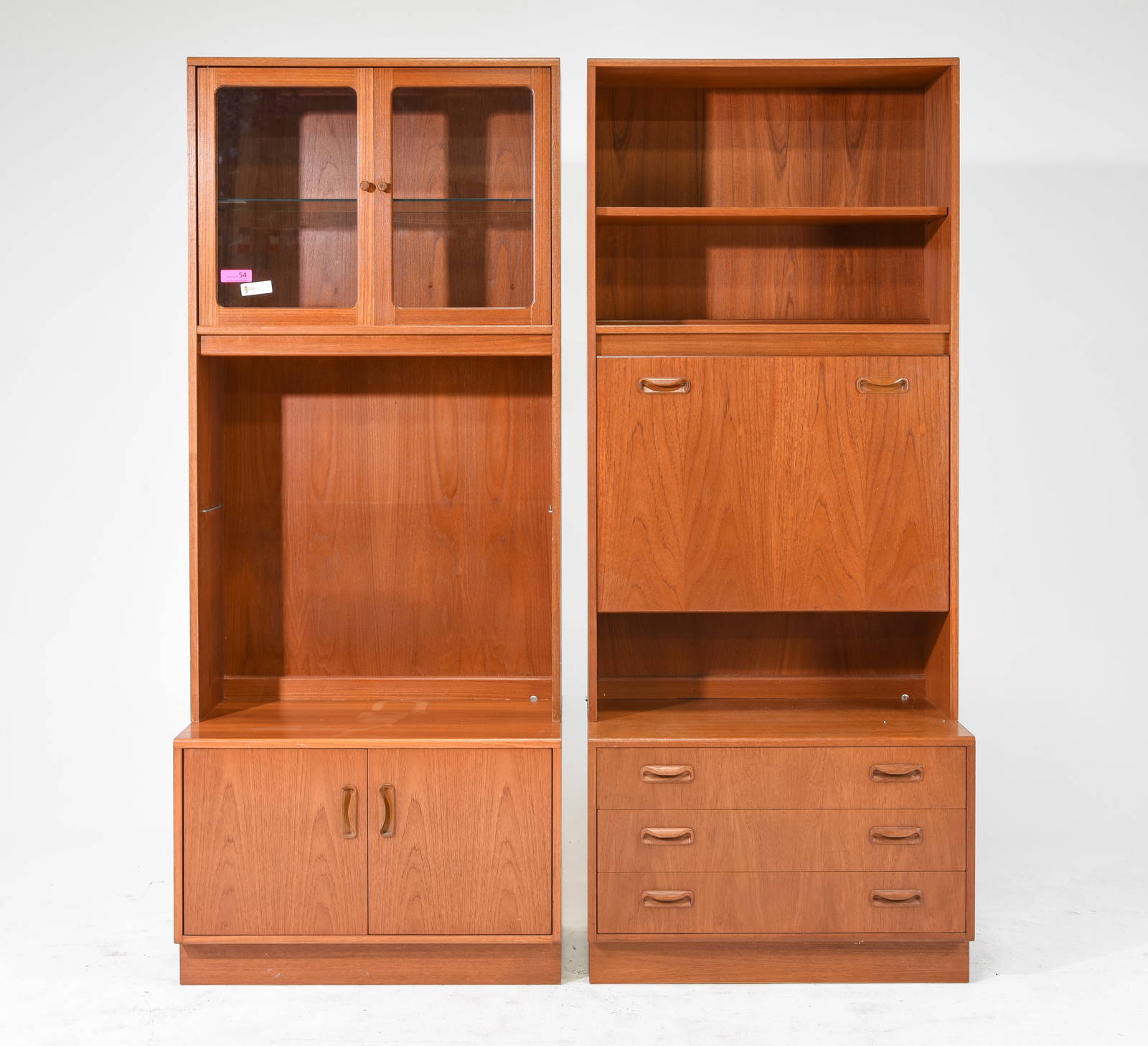 2 Mid Century Wall Units / Gplan Auction