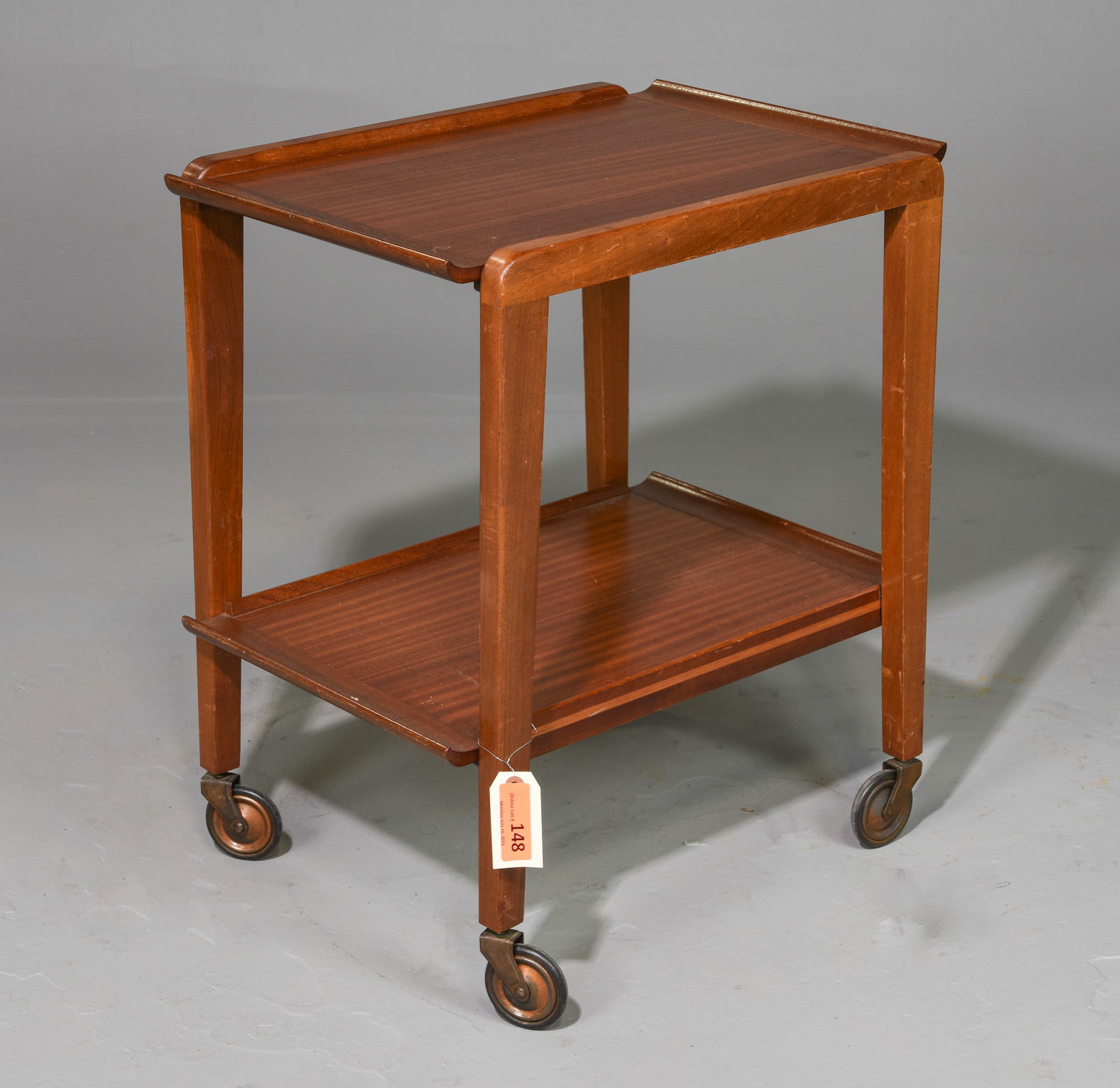Mid Century Modern 2 Tier Trolley / Bar Cart (1 of 3)