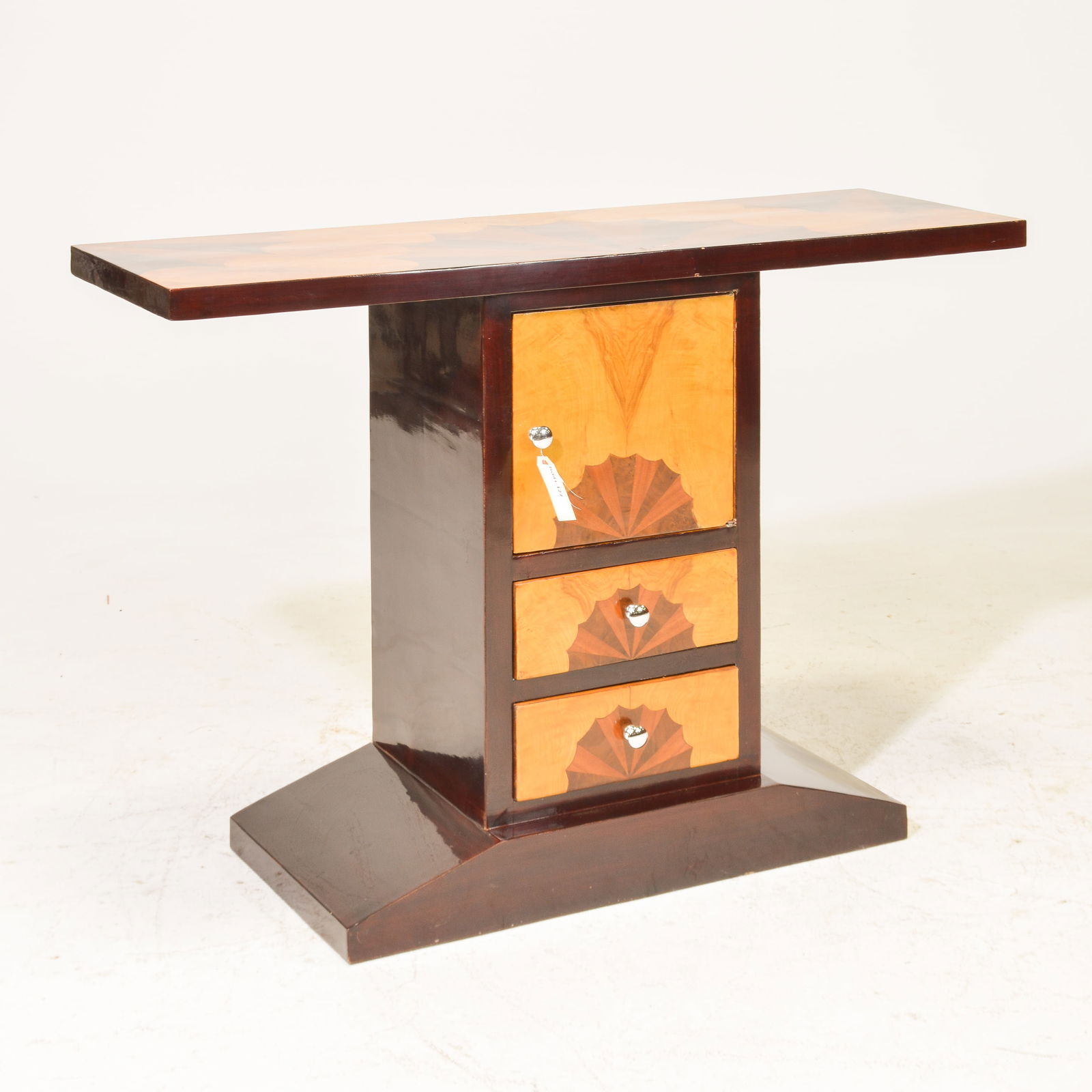 Art Deco Style Hall Table with Door & Drawers #1 (1 of 2)