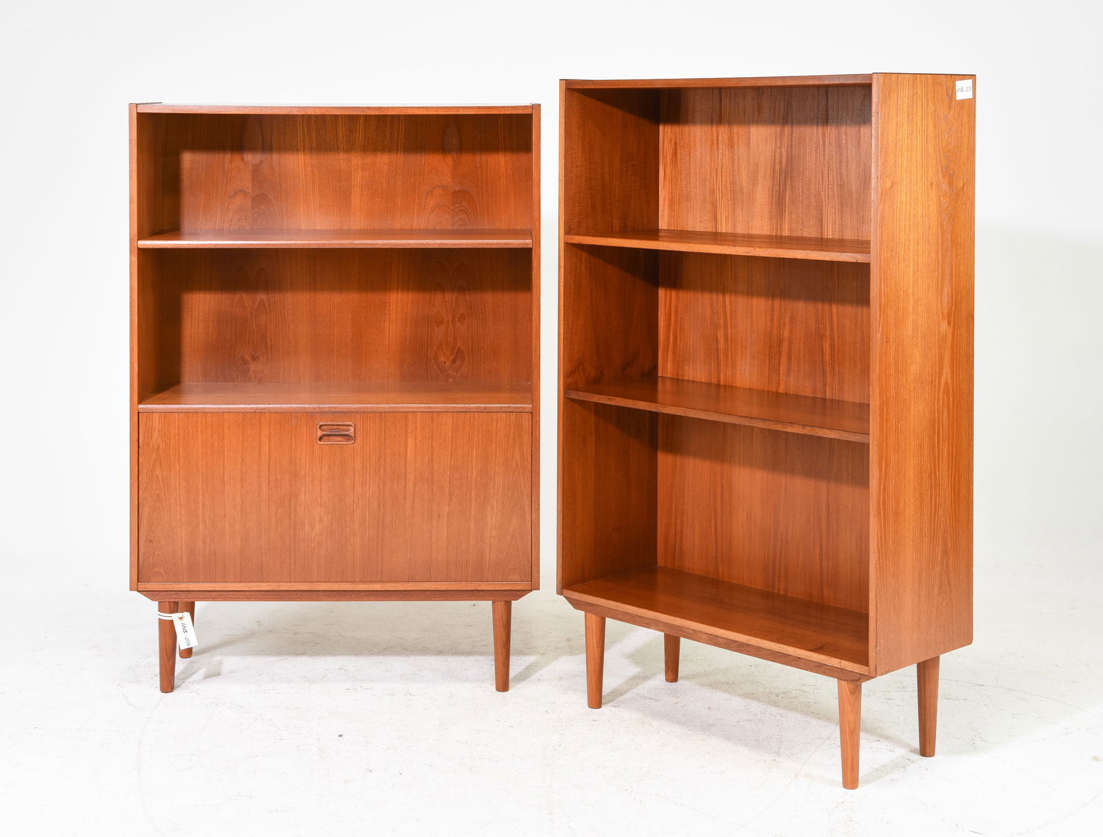 Pair Of Mid Century Modern Bookcases/Cabinets (1 of 3)
