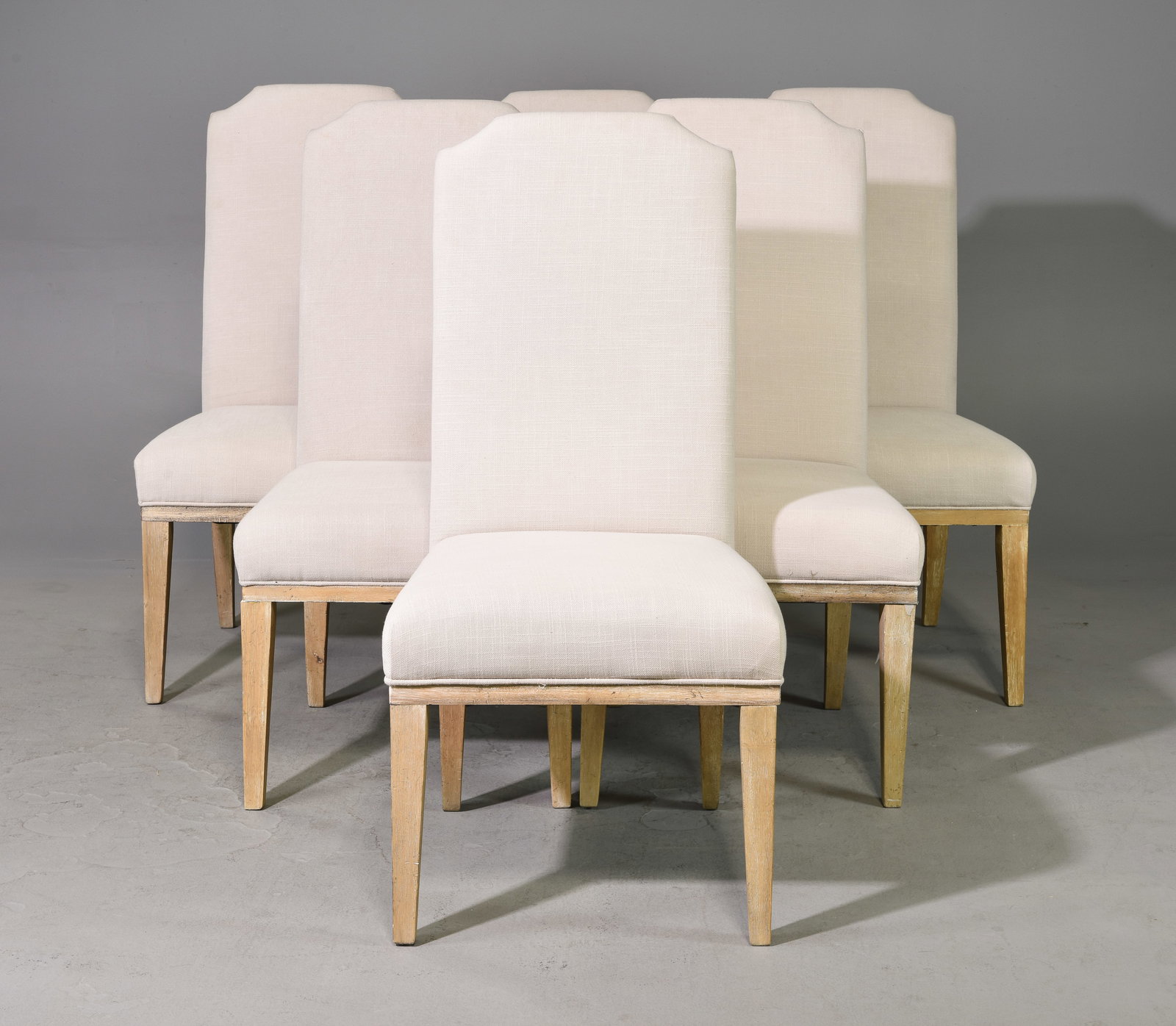 Set of 6 Upholstered Dining Chairs (1 of 4)