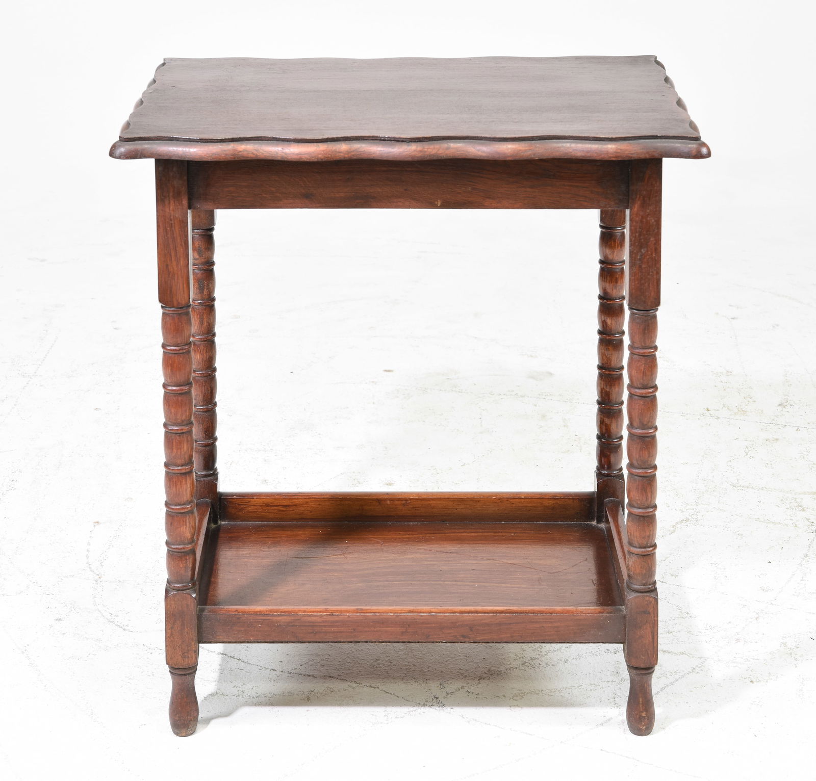 Oak Barley Twist Lamp Table (1 of 5)