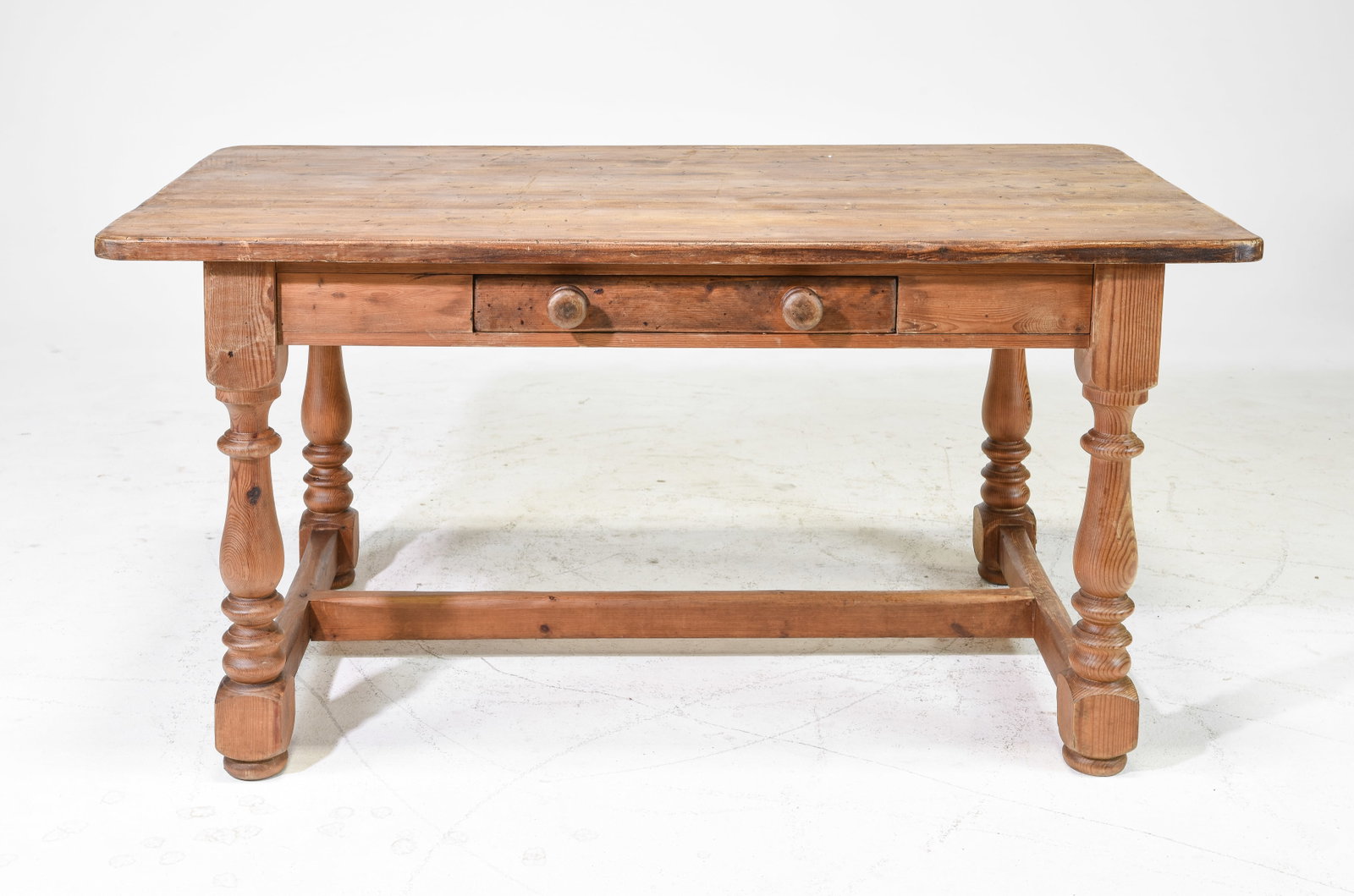 Pine Farmhouse Table: Pine Farmhouse Table - 30 inches tall x 60 x 32.5