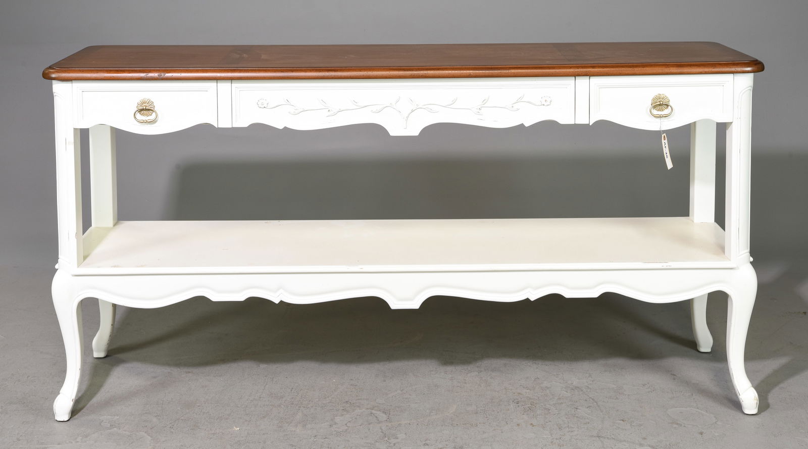 Painted 3 Drawer Hall Table/Console (1 of 6)