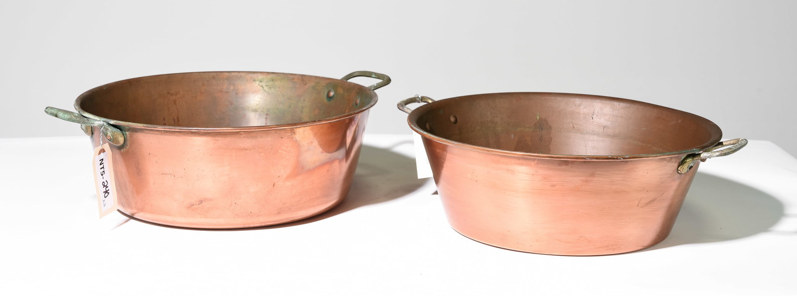 2 French Copper Jam Pans (1 of 3)