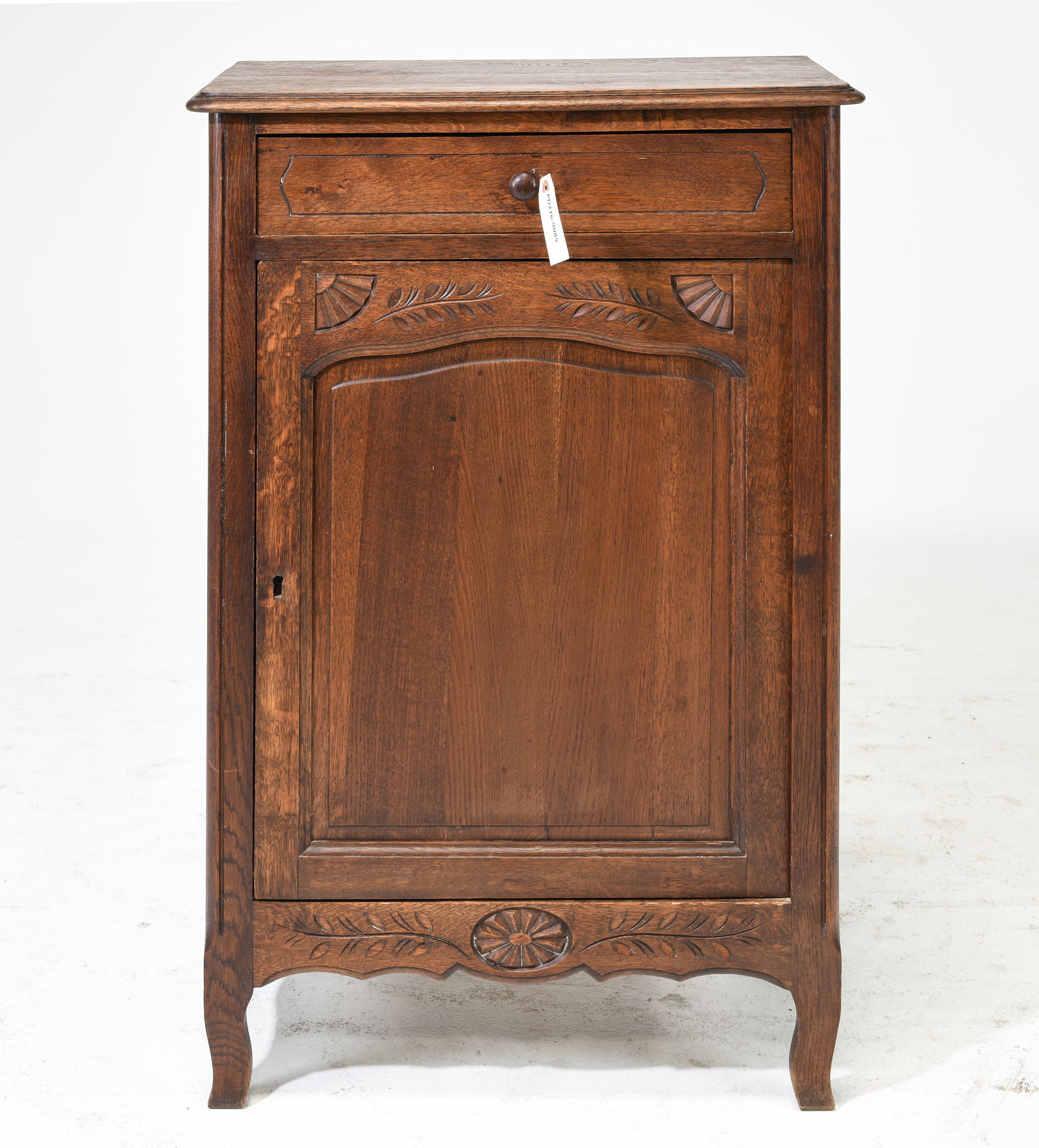 Louis XV Style Oak Confiturier/Cupboard (1 of 6)