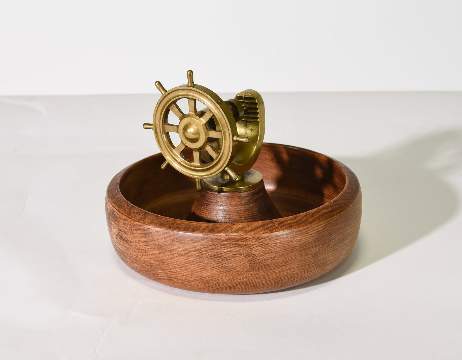 Nautical Themed Nutcracker Wooden Bowl (1 of 2)