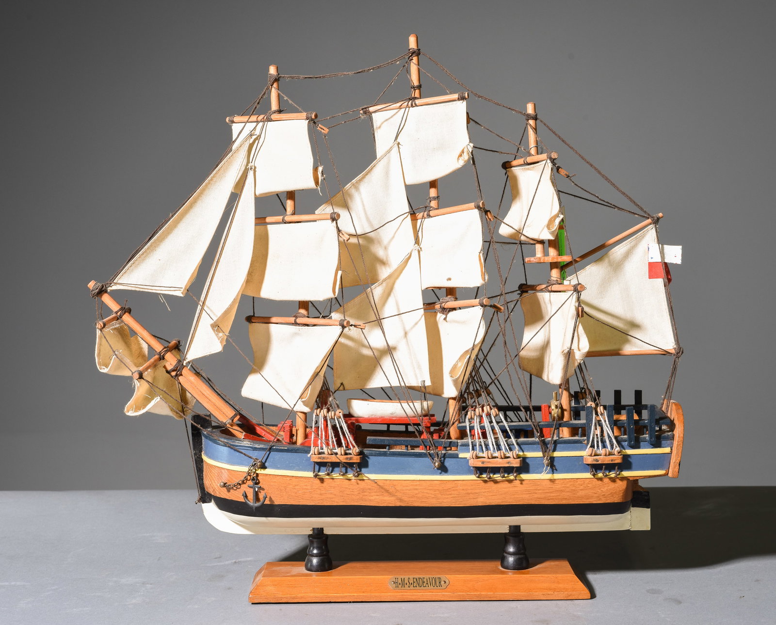 Small Model Ship - Endeavour (1 of 6)