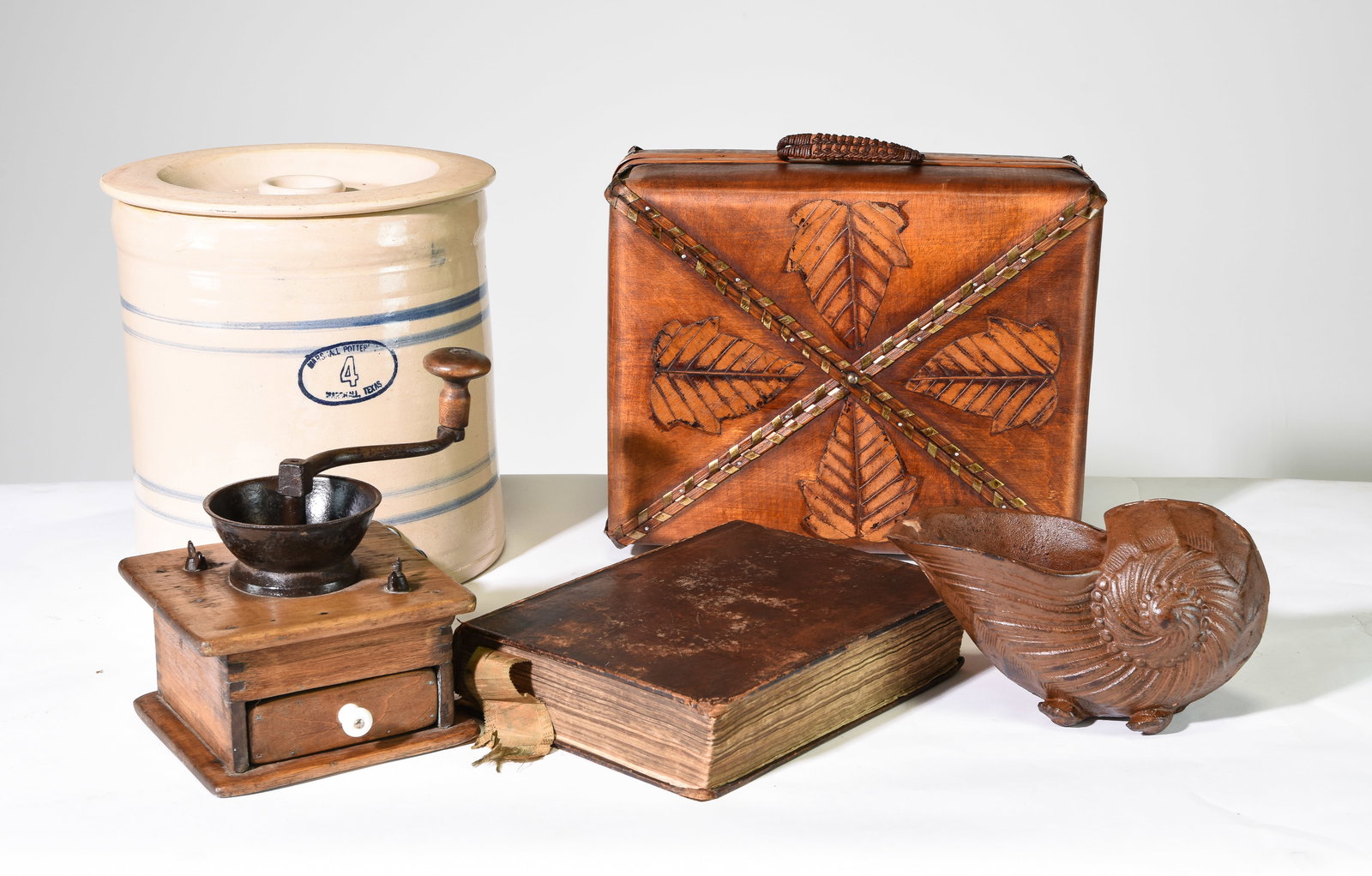 5pc Assorted Coffee Grinder, Bible, ETC. (1 of 3)