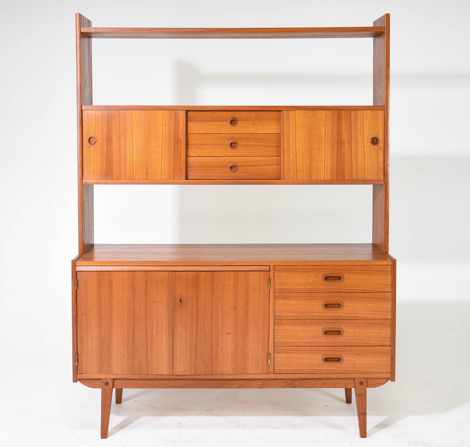 Mid Century Modern Bookshelf Auction