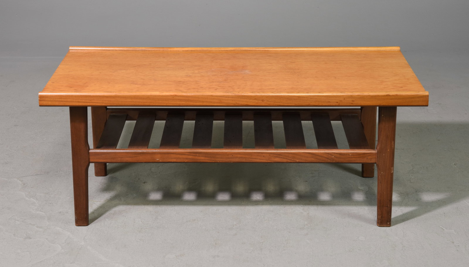 Mid Century Modern Coffee Table with Shelf - Myer (1 of 4)