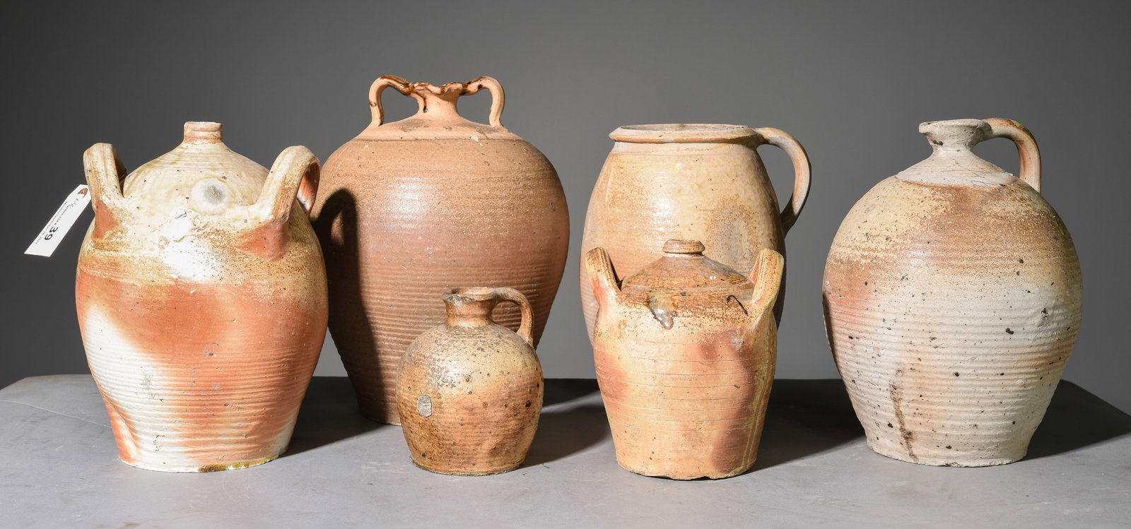 6 French Assorted Terracotta Crocks (1 of 4)