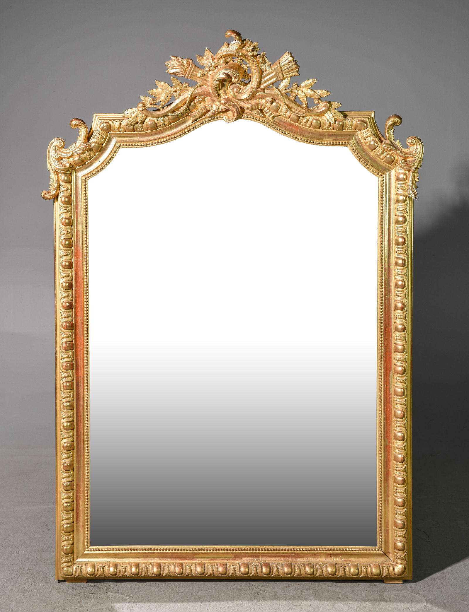French Gold Gilt / Painted Framed Mirror (1 of 6)