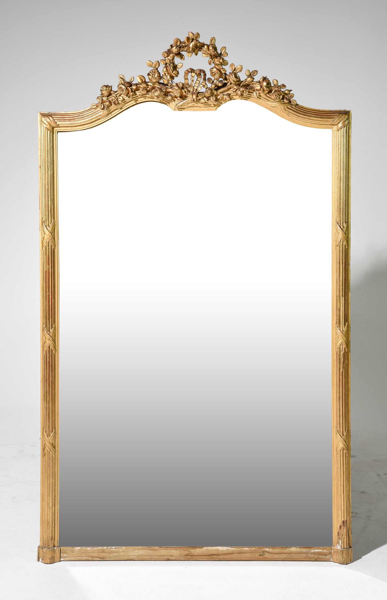 Louis XVI Style Gold Gilded Mirror (1 of 5)