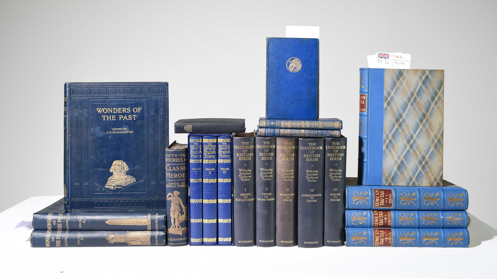 20 English Novels - Classic Heroes, Etc c.1910's (1 of 6)