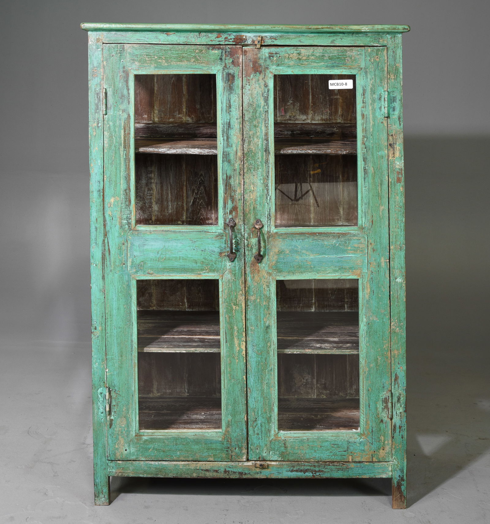 Country Store / Farmhouse Rustic Painted Cabinet (1 of 5)