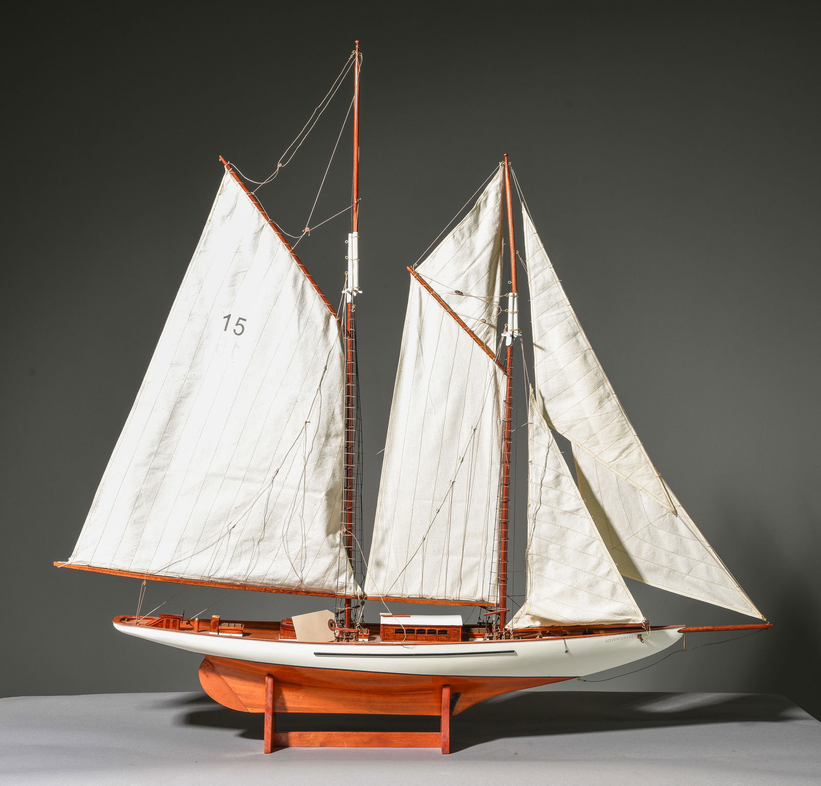 Anveturess Schooner Model Yacht (1 of 6)