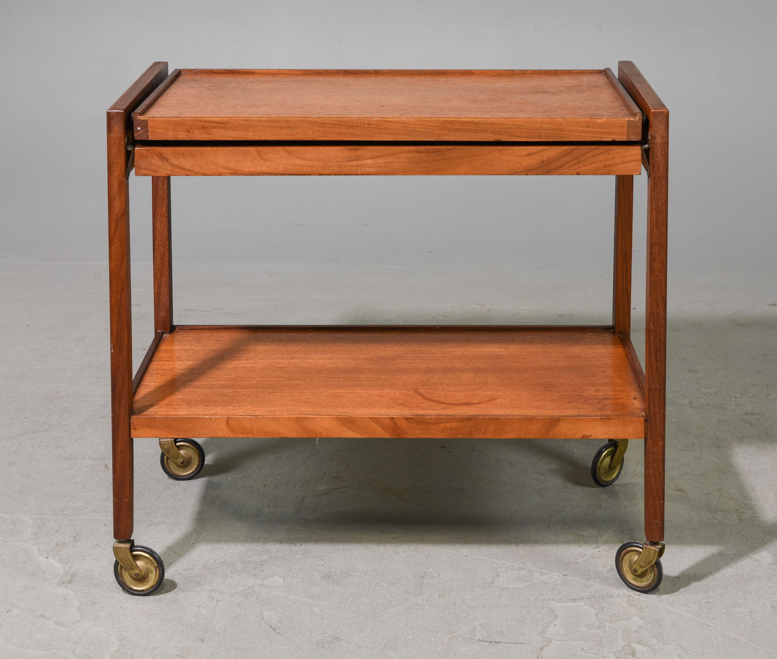 Mid Century Modern 2 Tier Trolley (1 of 5)