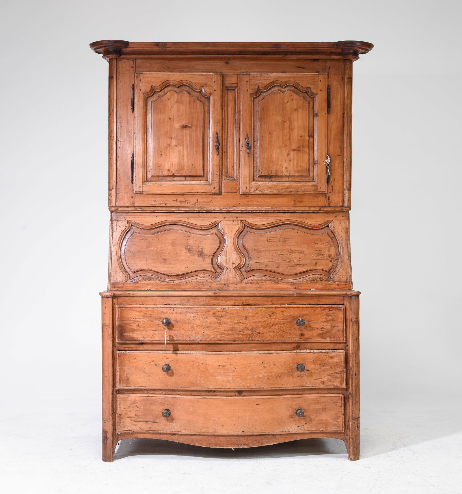 French Pine Secretary / Kitchen Cupboard (1 of 10)