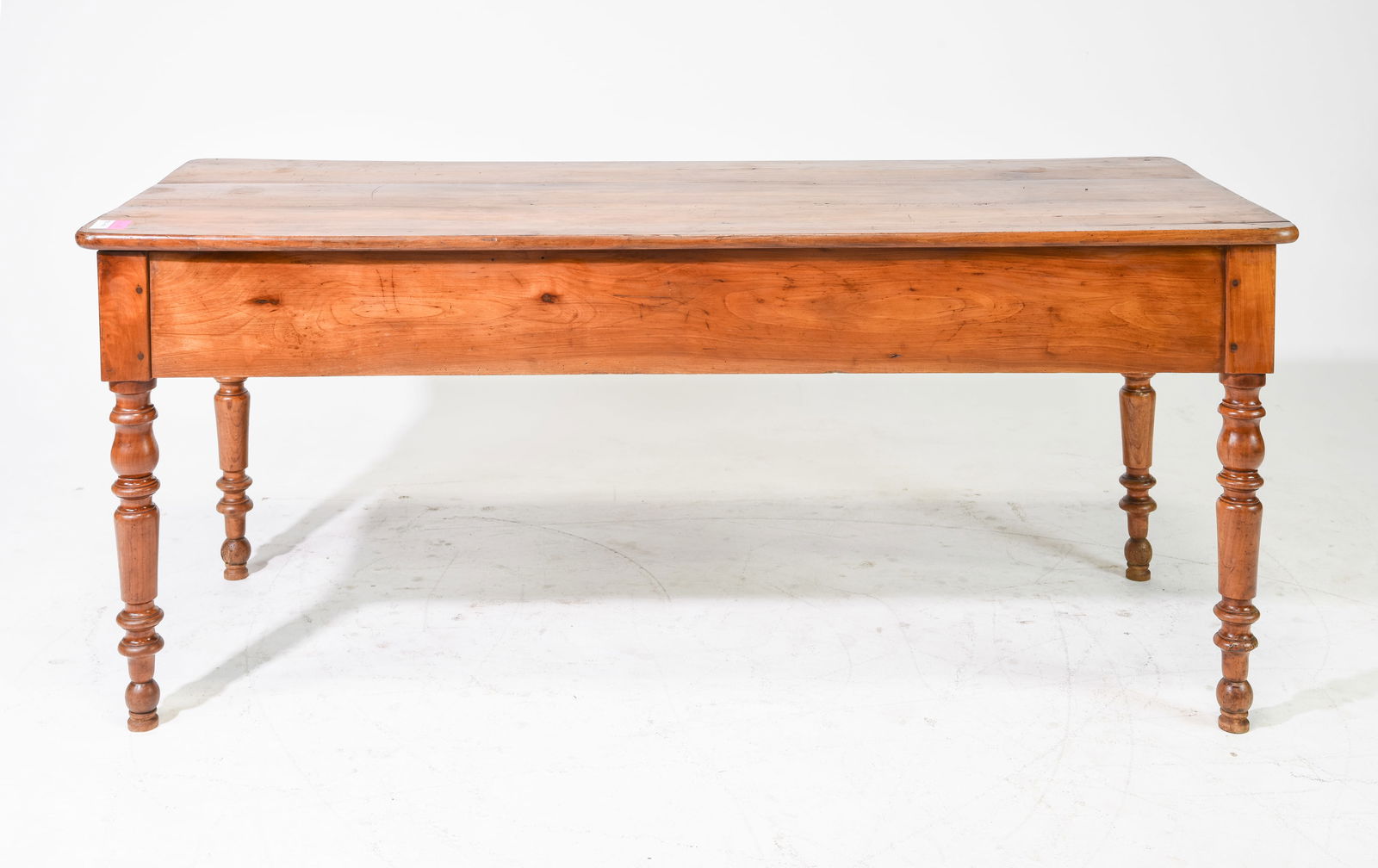 French Cherry Farm House Table with Turned Legs (1 of 7)