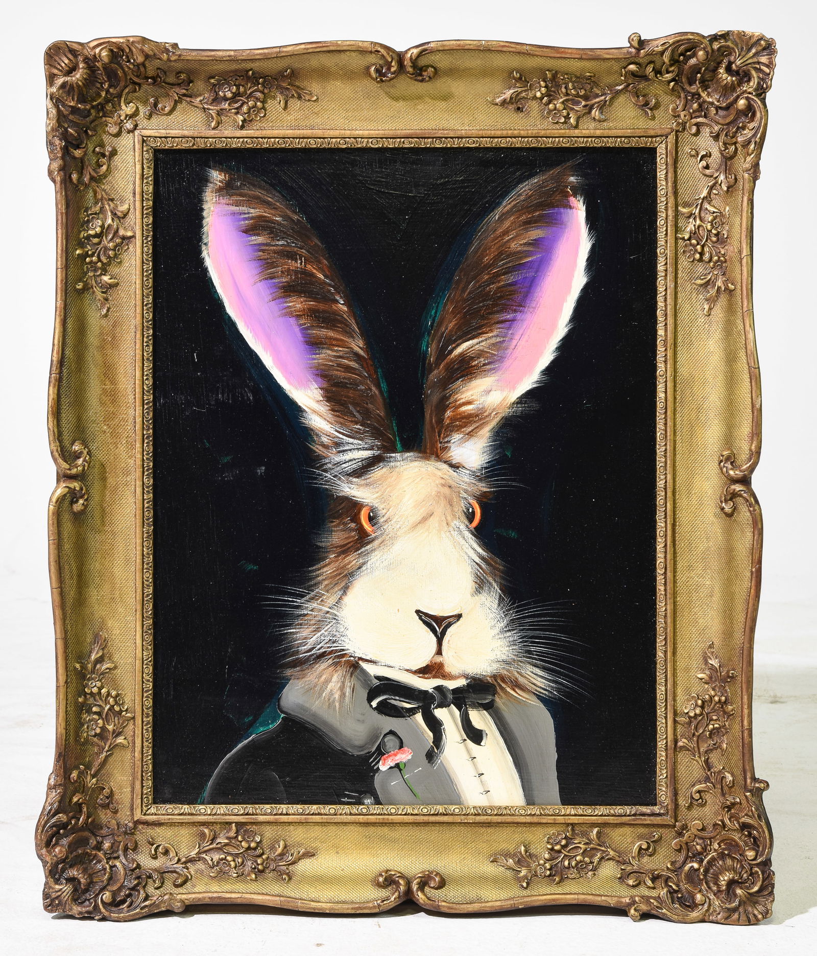 Framed British Rabbit Art (1 of 3)