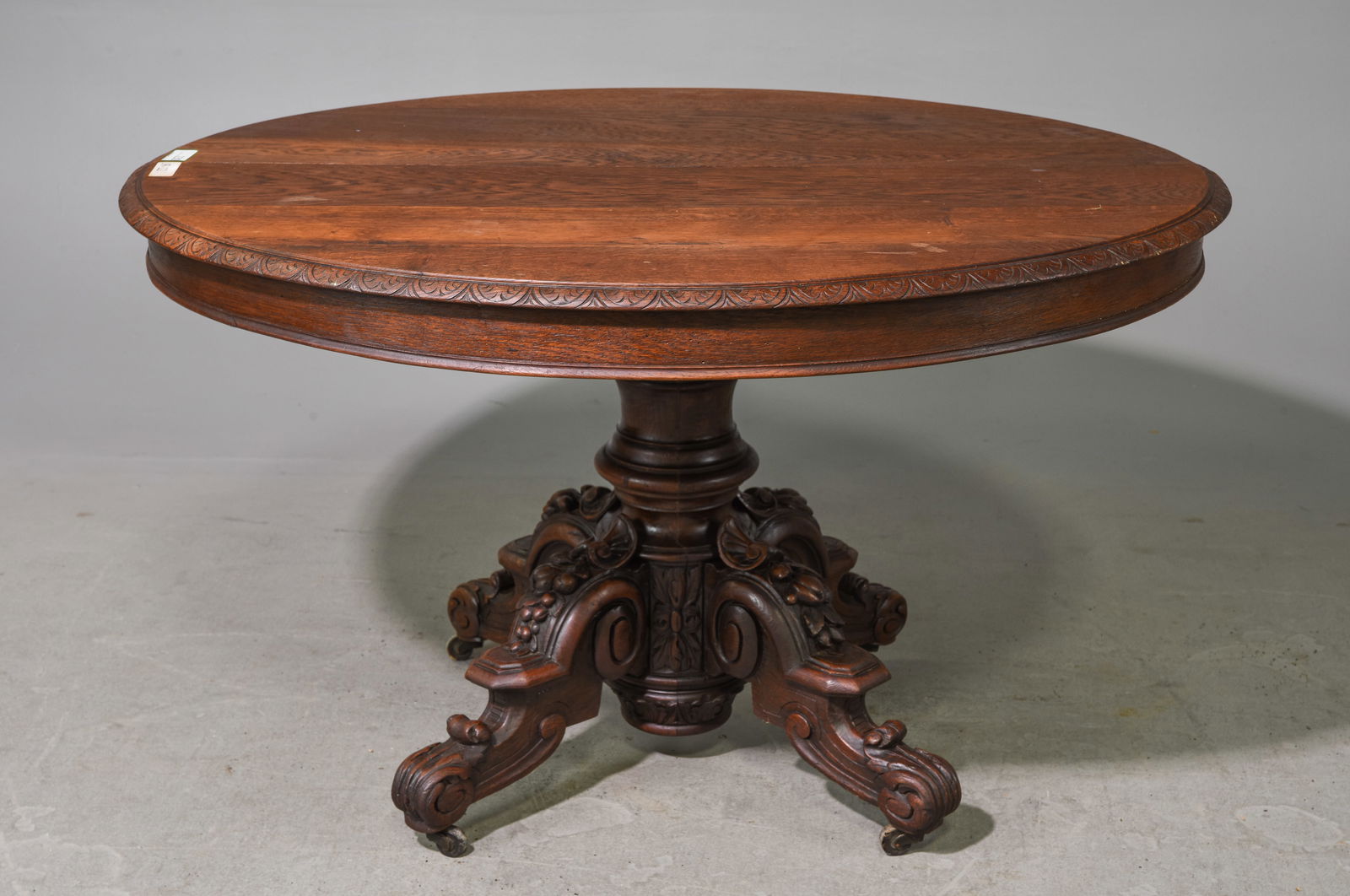Renaissance Hunt Style Oval Table (1 of 4)