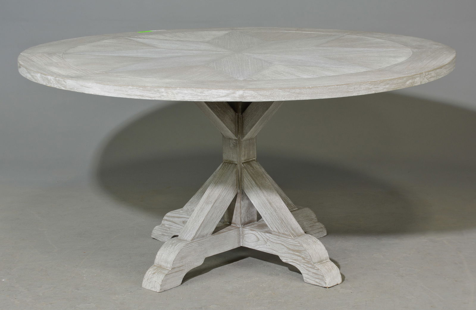 Painted Round Entry / Dining Table (1 of 4)